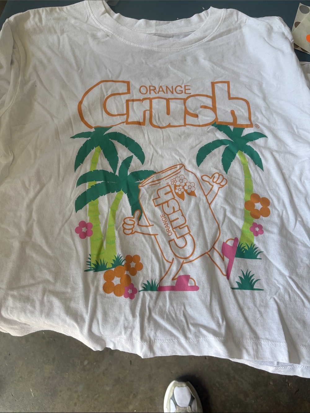 Orange Crush Crop Top